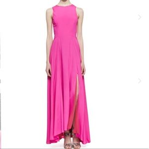 Naven Sleeveless Siren Maxi Dress in Pop Pink